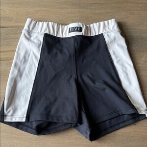 FIVE XS Black and White Women's Shorts